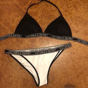 Black and white Bikini